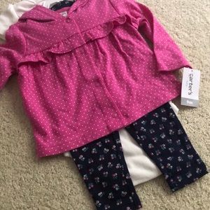 (3 for $20) NWT Carter’s 9 month set